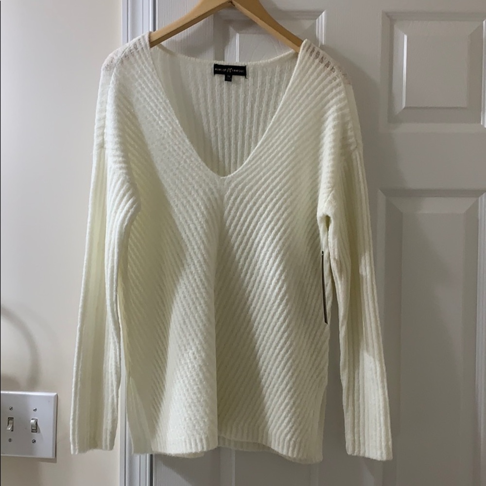 NWT Cream Sweater